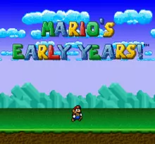Image n° 1 - screenshots  : Mario's Early Years - Preschool Fun
